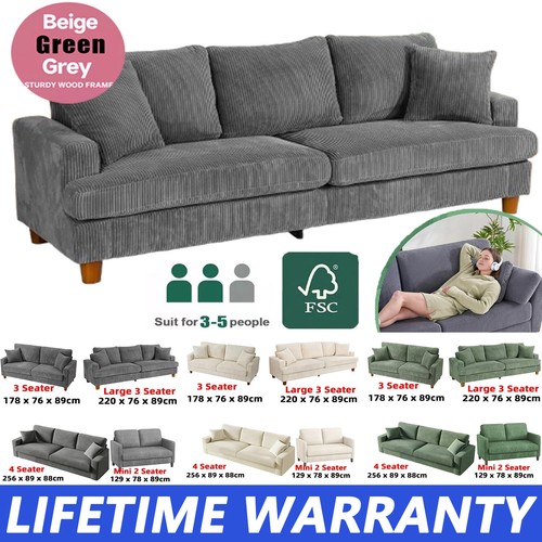 Modern seater corduroy - modern,