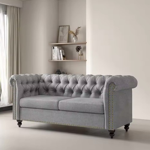 Large seater chesterfield - 2,