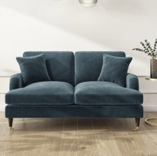Velvet Sofa 2 Seater Couch