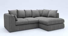 corner sofa jumbo cord & 3+2
