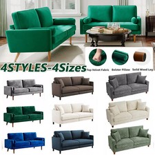 2/3 Seater Teddy Velvet Sofa