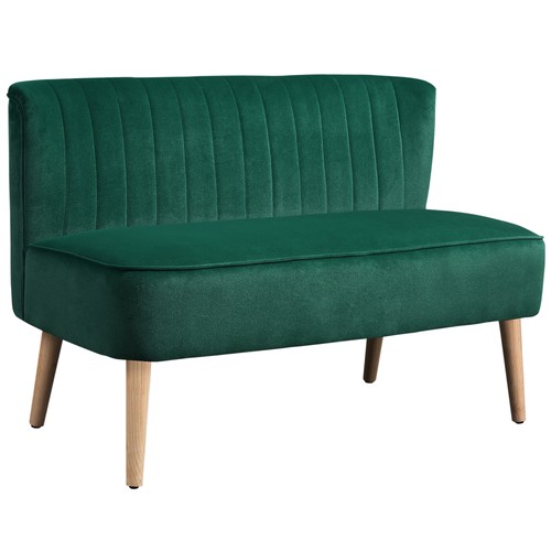 Homcom 117cm loveseat - sofa, 2