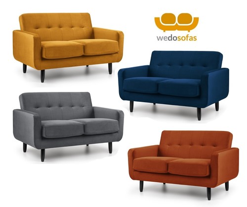 Velvet sofas compact 2 - velvet, sofas: