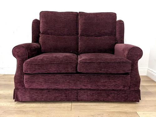 Sofa seater plum fine - 2,